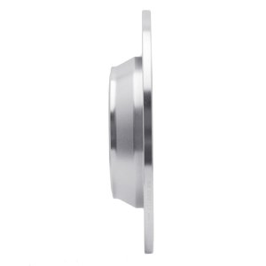 Ford Fusion Brake Rotor (1) - Rear Right - R1 Concepts - Drilled & Slotted - Silver - `13-`20